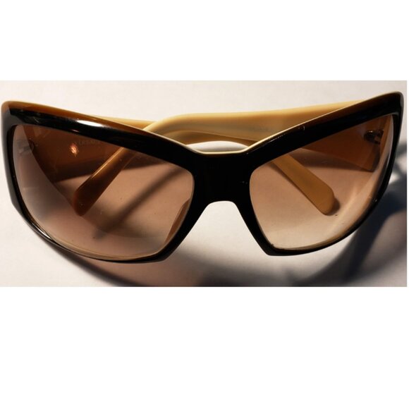 VERSACE Made in Italy Sunglasses with Case Brown/Beige main image 4
